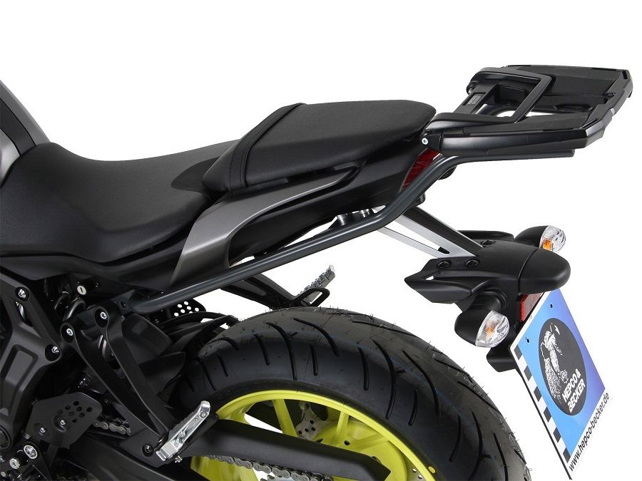 Hepco&Becker Top carrier Easyrack anthracite for Yamaha MT07 from 2021