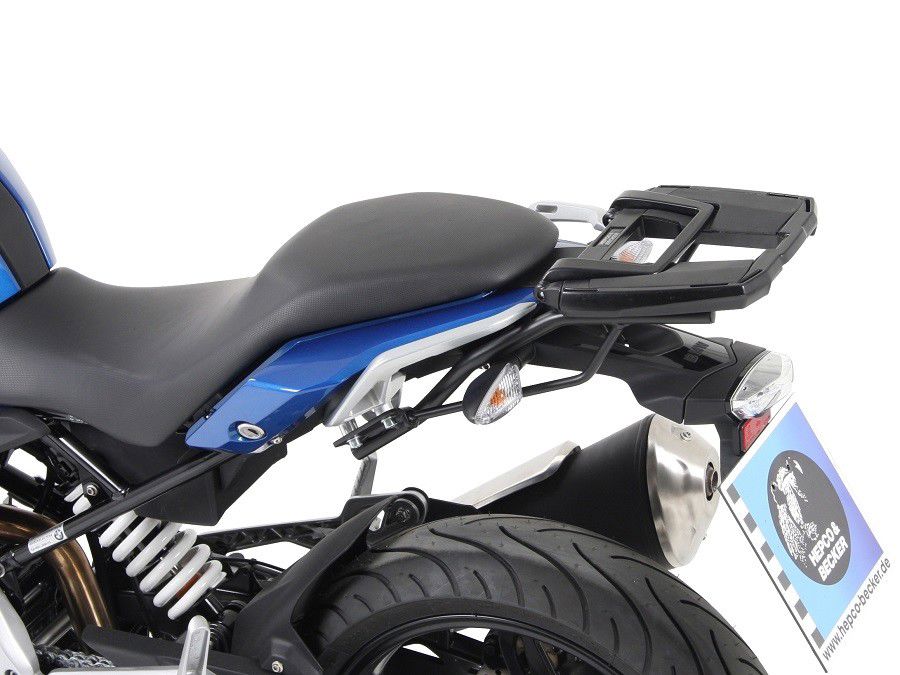 Hepco&Becker Top carrier Easyrack black for BMW G310R from 2016
