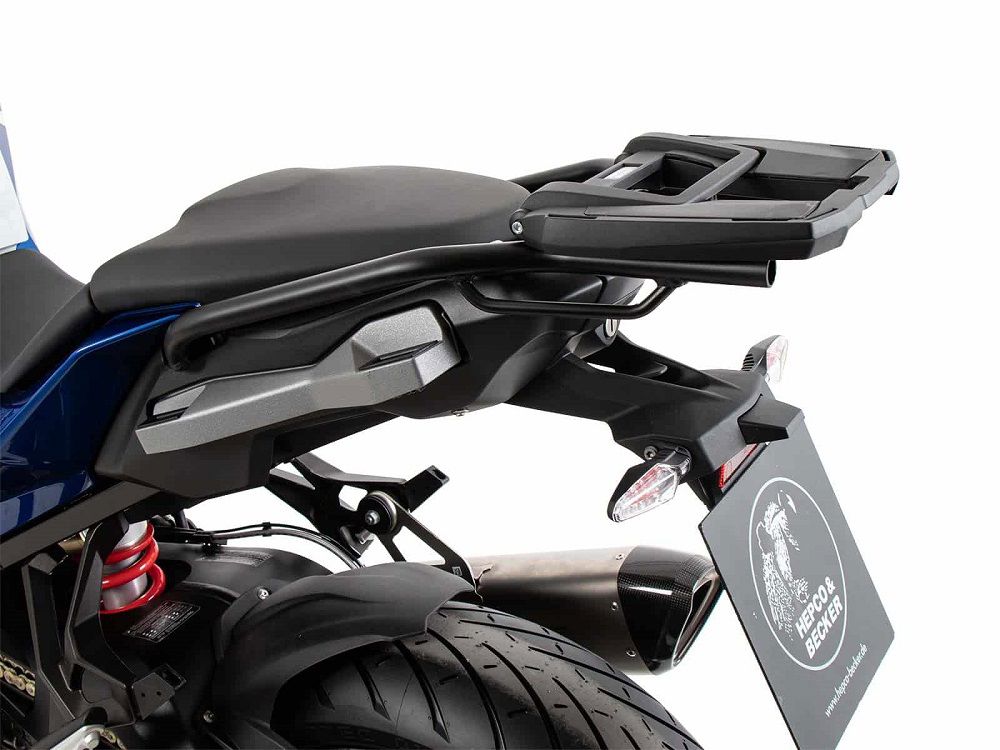Hepco&Becker Top carrier Easyrack black for BMW S1000XR from 2020 to 2023
