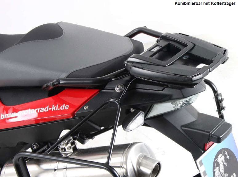 Hepco&Becker Top carrier Easyrack black for BMW F800GS from 2008 to 2018