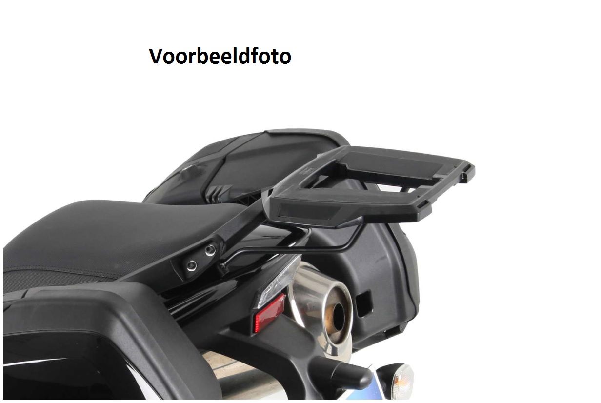 Hepco&Becker Top carrier Easyrack black for Triumph TIGER 1050 from 2007 to 2012 (MOUNTING IN COMBINATION WITH ORIGINAL PANTAINS RACK)