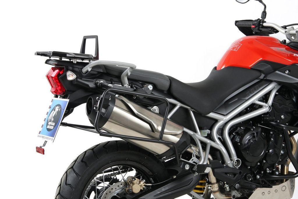 Hepco&Becker Top carrier Easyrack black for Triumph TIGER 800/ XC from 2011 to 2014