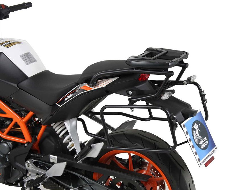 Hepco&Becker Top carrier Easyrack black for KTM 390 Duke from 2013 to 2016