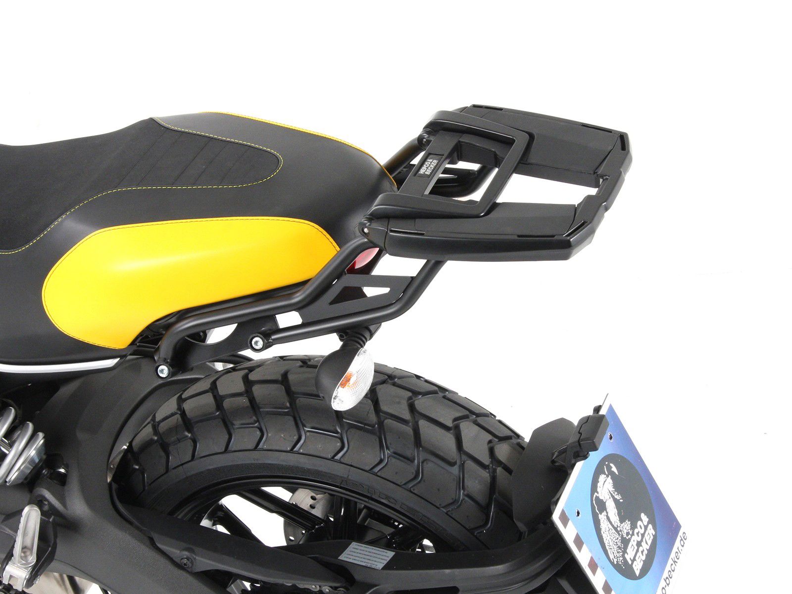 Hepco&Becker Top carrier Easyrack black for Ducati Scrambler from 201518