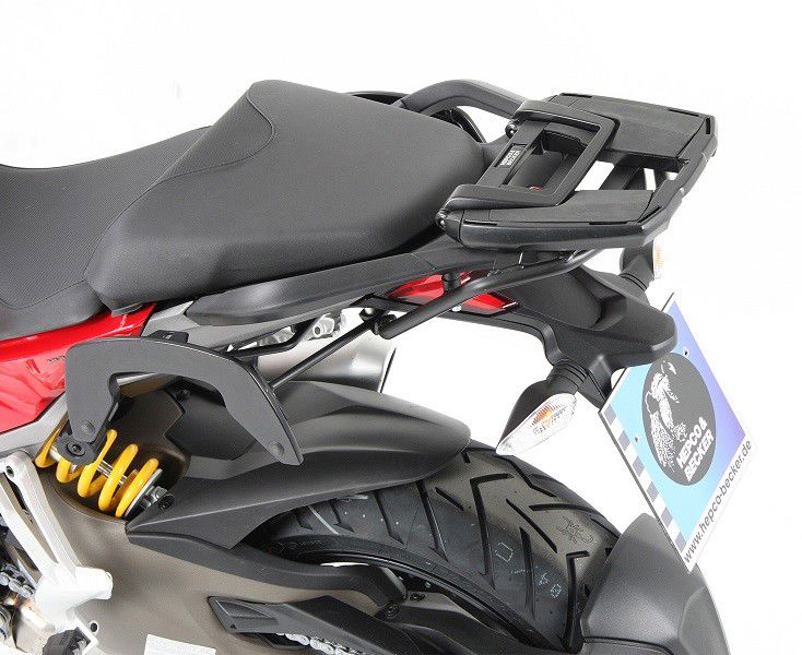 Hepco&Becker Top carrier Easyrack black for Ducati Multistrada 1200 from 2015 to 2017