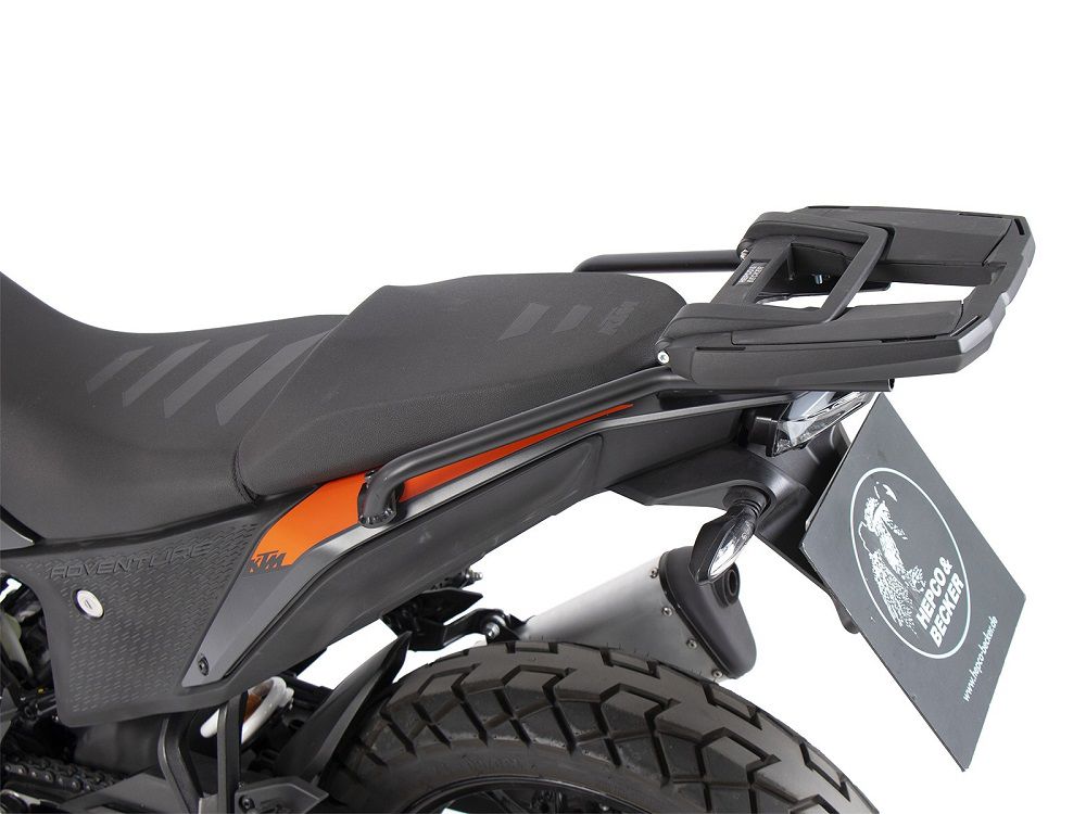 Hepco&Becker Top carrier Easyrack black for KTM 390 Duke from 2017
