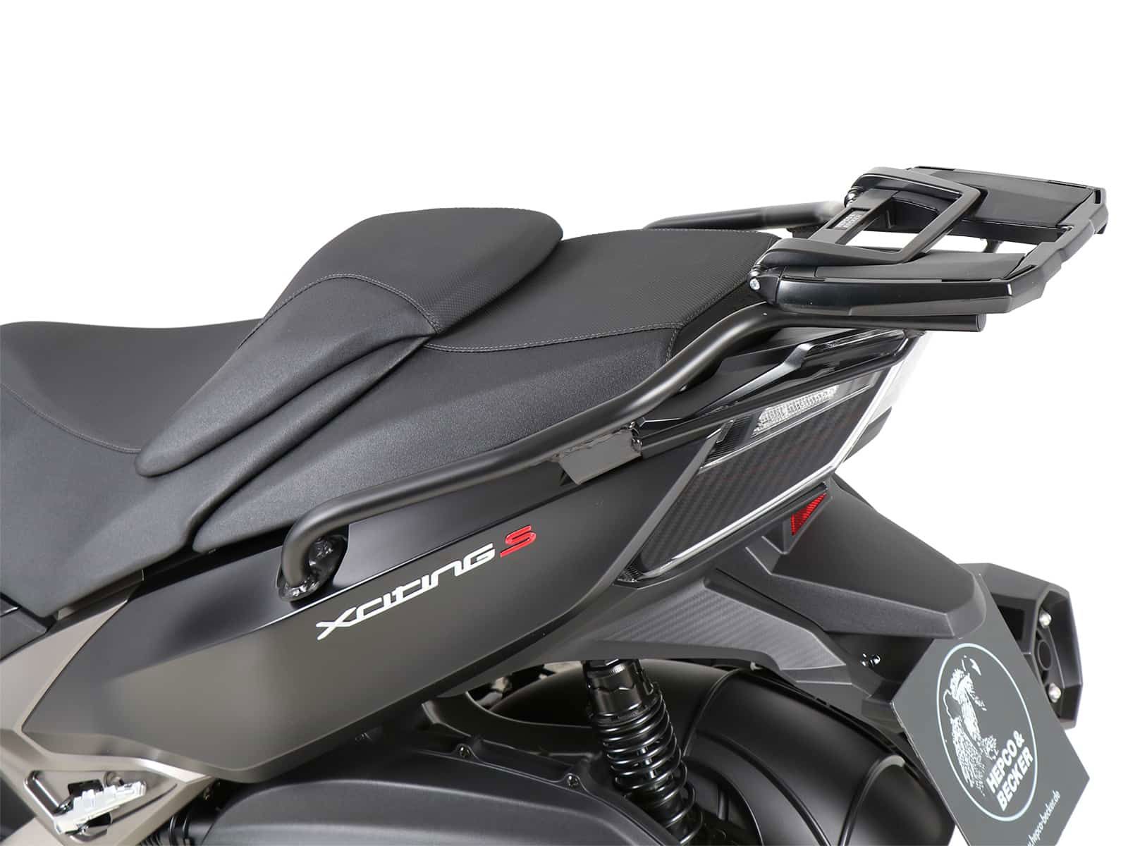 Hepco&Becker Top carrier Easyrack black for Kymco Xciting 400 i from 2017