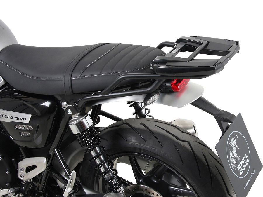 Hepco&Becker Top carrier Easyrack black for Triumph Street Twin from 2019