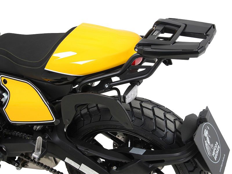 Hepco&Becker Top carrier Easyrack black for Ducati Scrambler 800 from 2019 to 2022