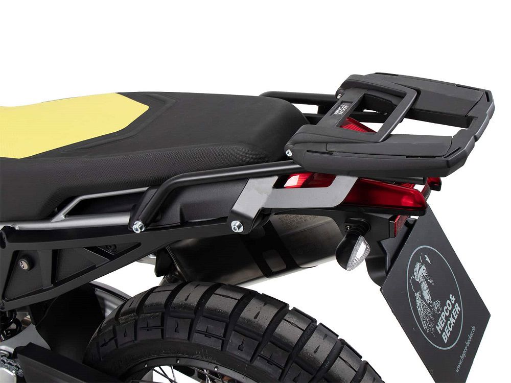 Hepco&Becker Top carrier Easyrack black for Aprilia Tuareg 660 from 2022