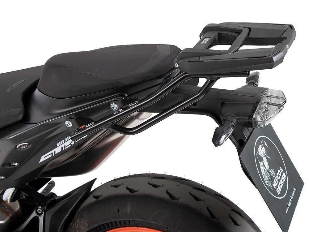 Hepco&Becker Top carrier Easyrack black for KTM 890 Duke from 2020