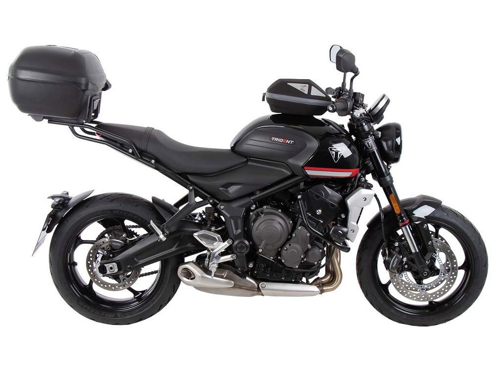 Hepco&Becker Top carrier Easyrack black for Triumph Trident 660 from 2021
