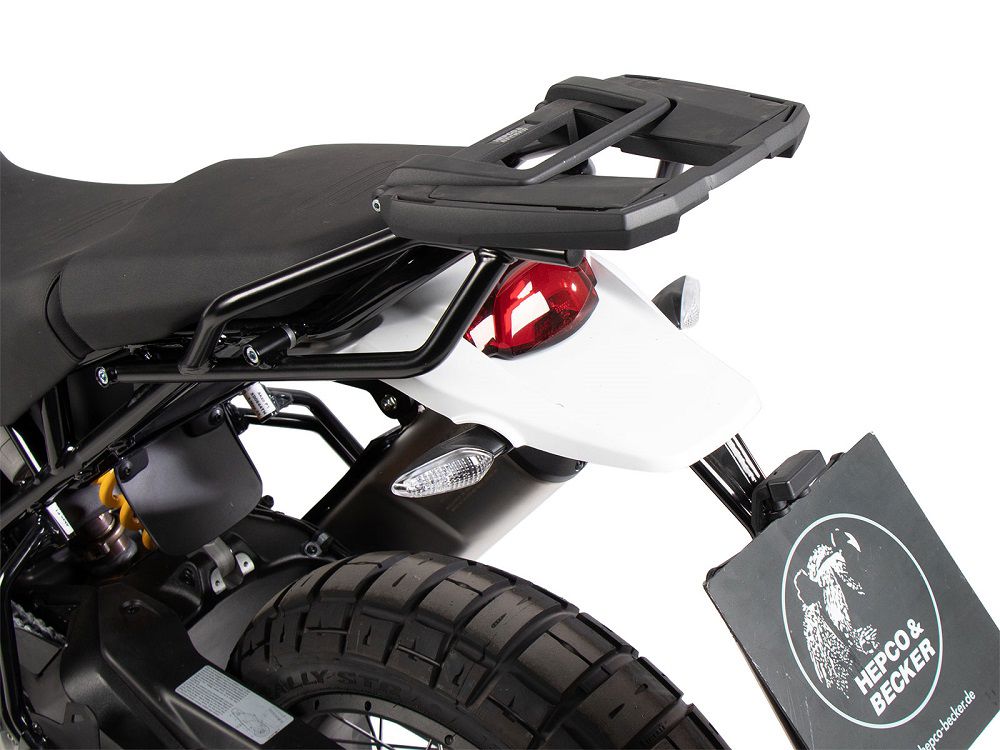 Hepco&Becker Top carrier Easyrack black for Ducati DesertX Rally from 2024