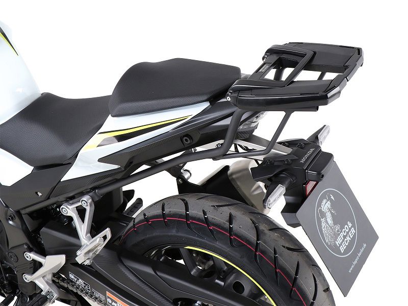 Hepco&Becker Top carrier Easyrack black for Honda CBR500R from 201923