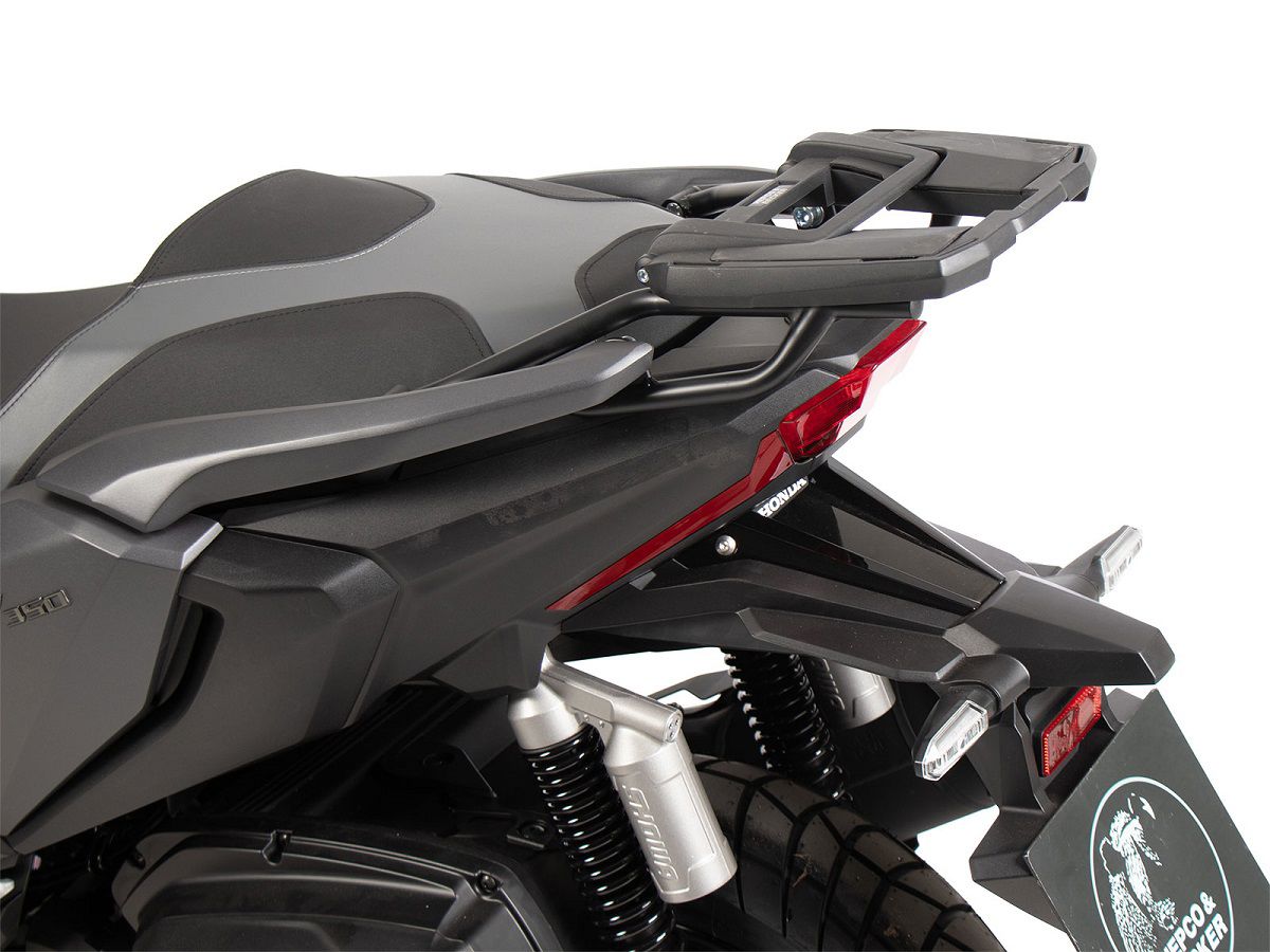 Hepco&Becker Top carrier Easyrack black for Honda ADV 350 from 2022