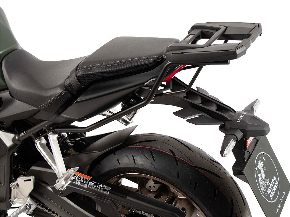 Hepco&Becker Top carrier Easyrack black for Honda CB650R from 2024