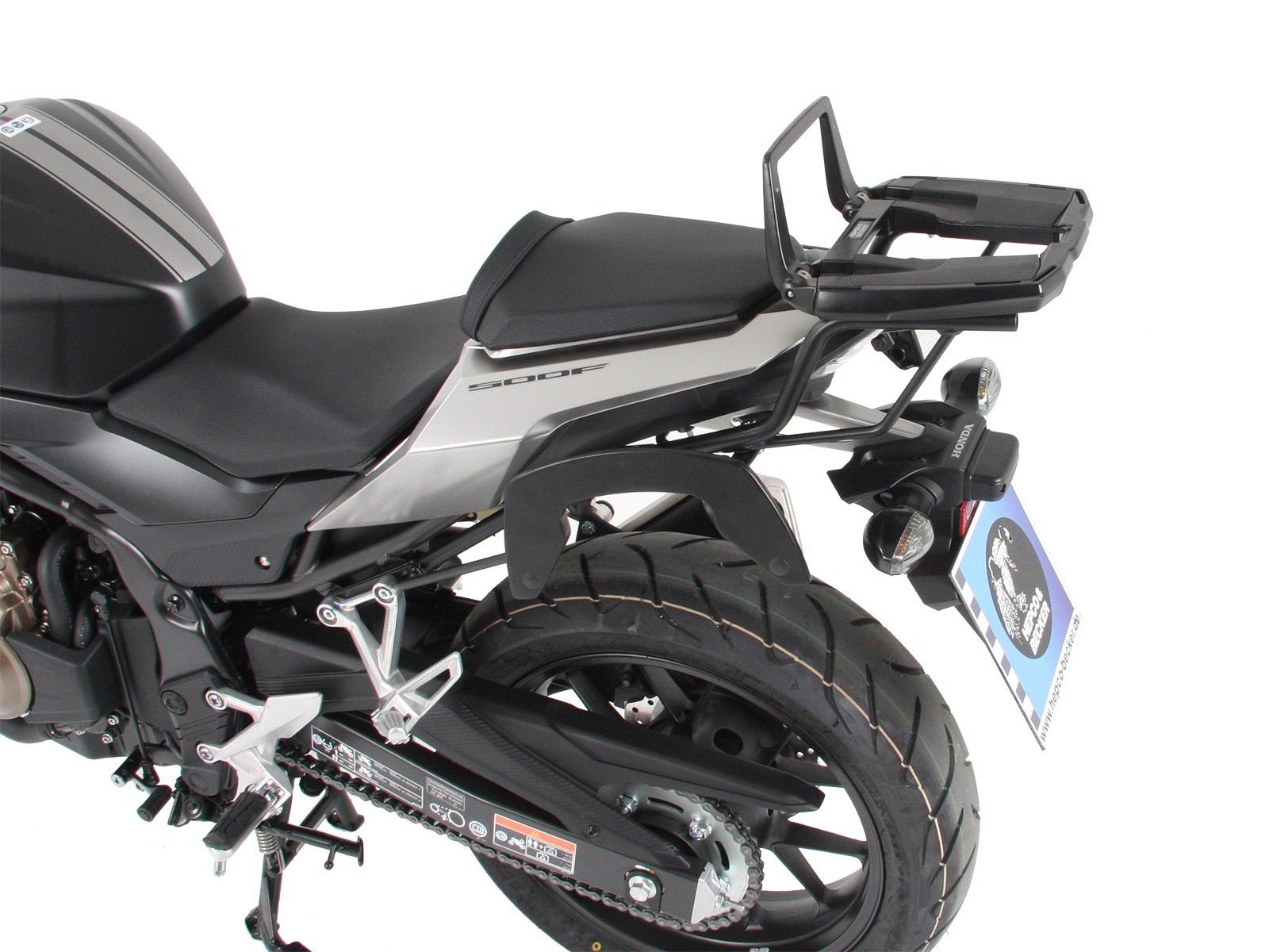 Hepco&Becker Top carrier Easyrack anthracite for Honda CB500F from 2016 to 2018