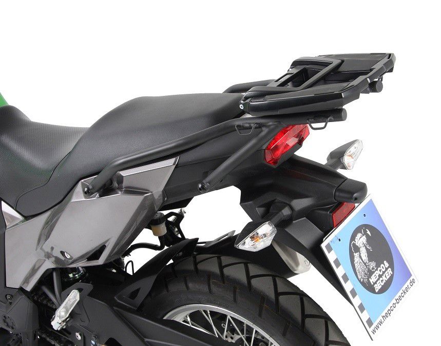 Hepco&Becker Top carrier Easyrack black for Kawasaki Versys X300 from 2017