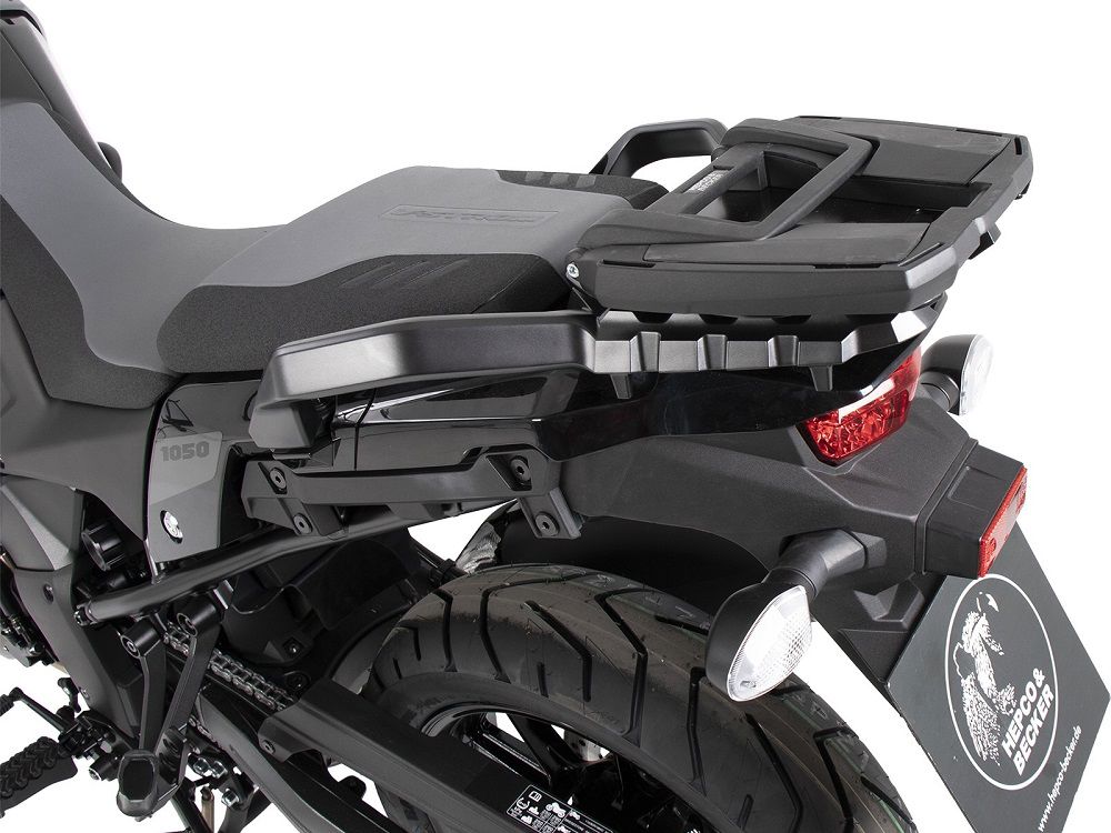 Hepco&Becker Top carrier Easyrack black for Suzuki DL1050 / XT from 2020 to 2022