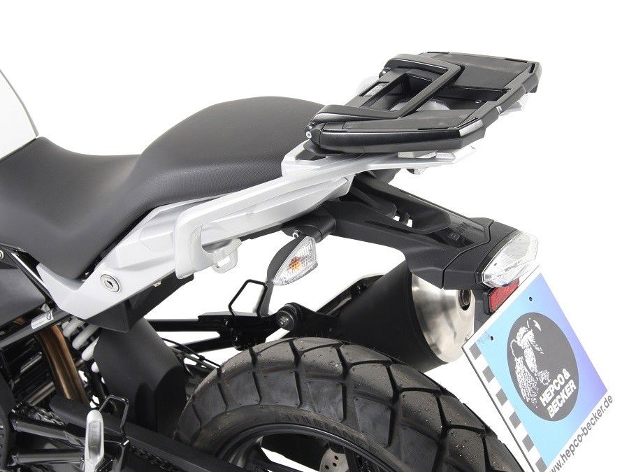 Hepco&Becker Top carrier Easyrack black for BMW G310GS from 2017