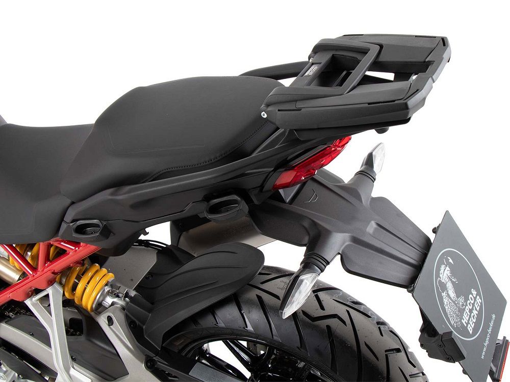 Hepco&Becker Top carrier Easyrack black for Ducati Multistrada V4 / S / S Sport from 2021