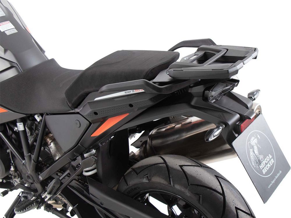 Hepco&Becker Top carrier Easyrack black for KTM 1290 Super Adventure S/R from 2021