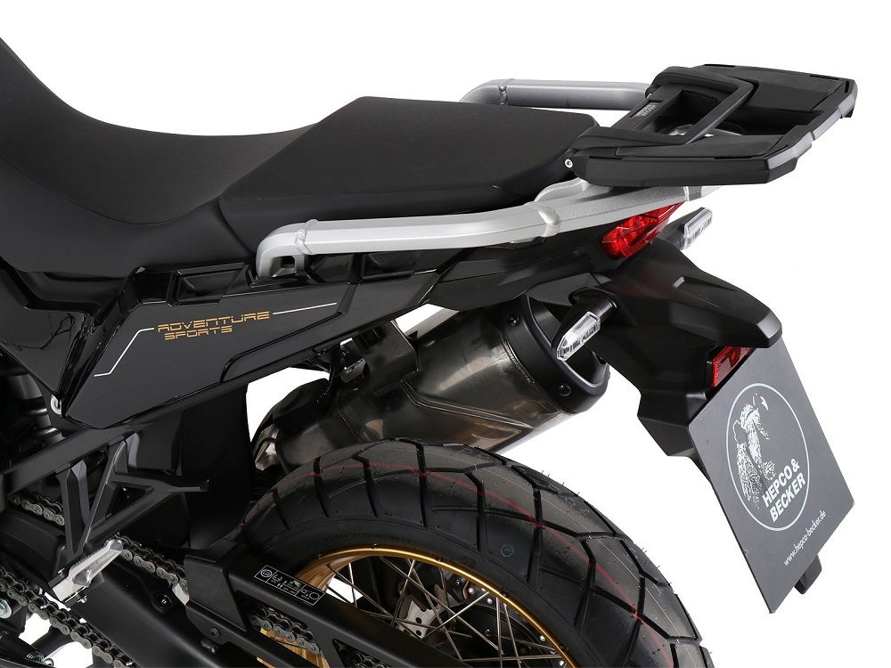 Hepco&Becker Top carrier Easyrack black for Honda CRF1100L Africa Twin Adventure Sports from 2020 to 2023