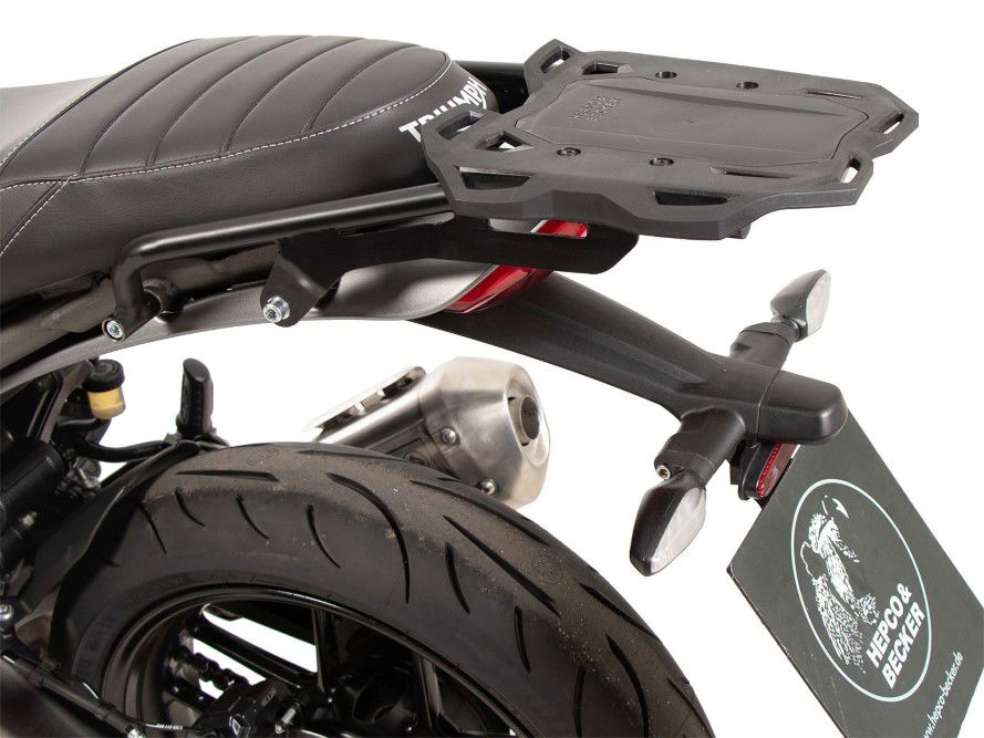 Hepco&Becker Top carrier Smartrack black for Triumph Speed 400 from 2024