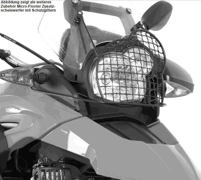 Hepco&Becker Headlight grill for BMW G650GS from 2011