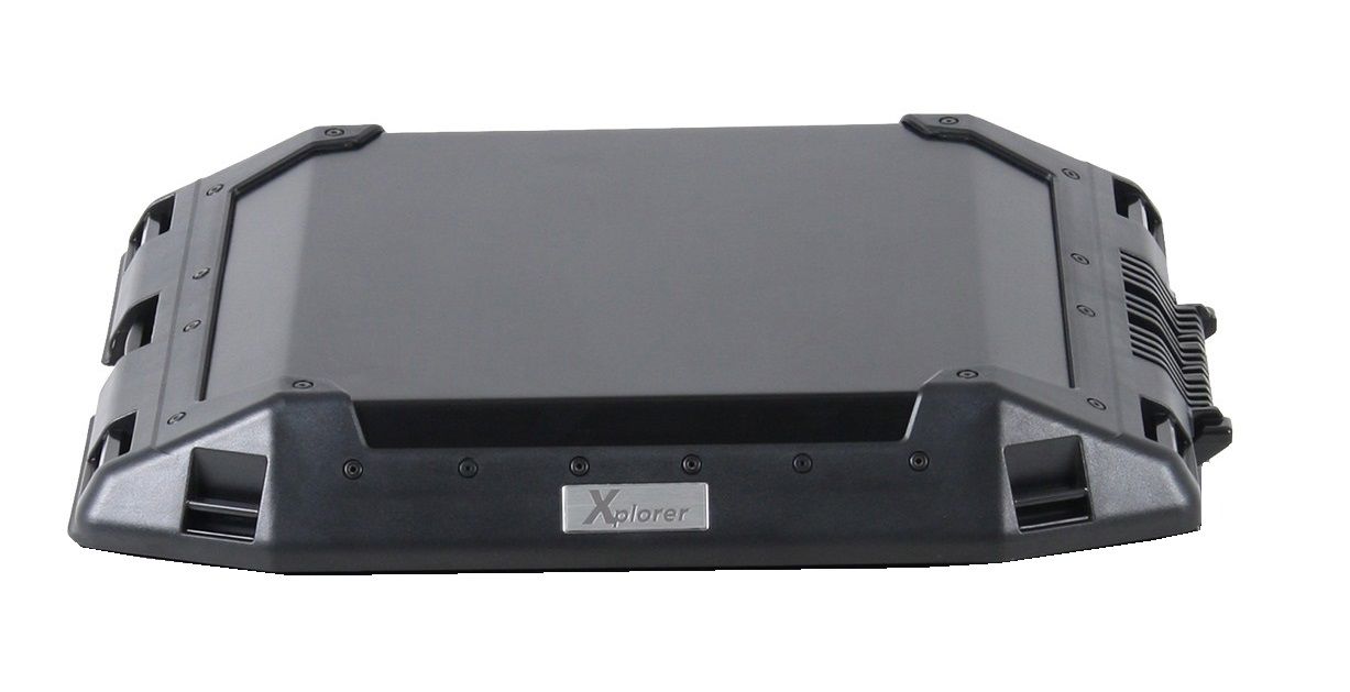 Hepco&Becker Lid titanium for Xceed top case