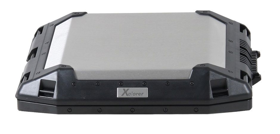 Hepco&Becker Lid titanium for Xceed 38Liter side case