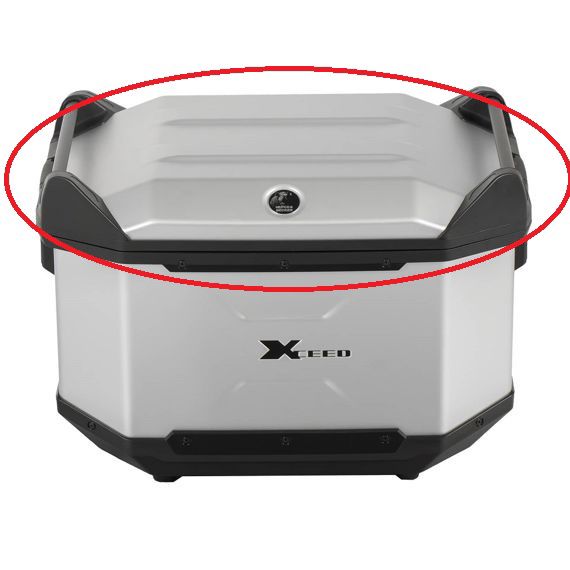 Hepco&Becker Lid black for Xceed 38Liter side case