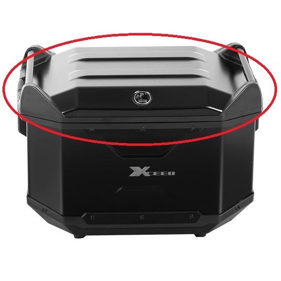 Hepco&Becker Lid black for Xplorer 40Liter side case