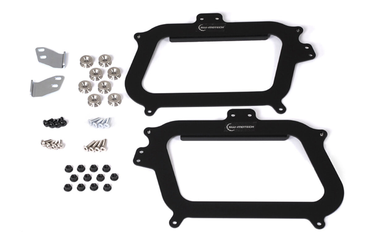 SW-Motech Adapter Kit For Mounting Trax Adventure Side Cases On Givi Side Case Carrier