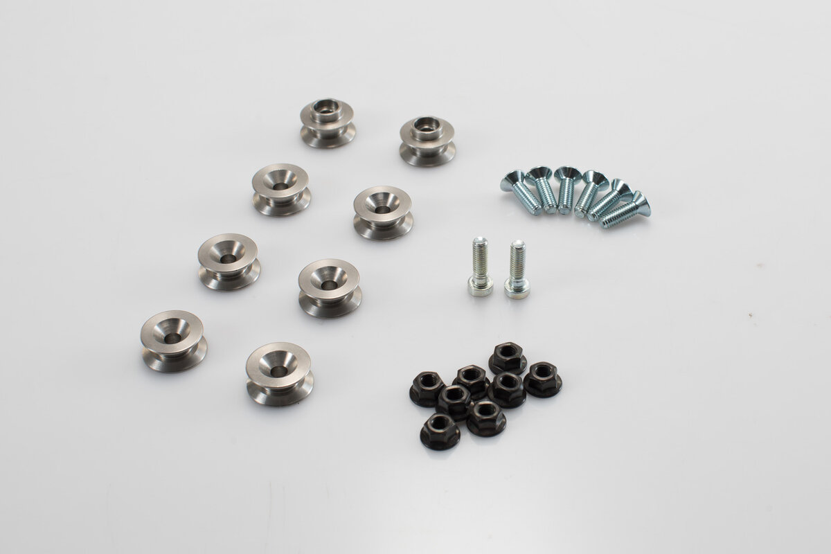 SW-Motech Adapter Kit For Mounting AERO ABS Side Cases On SW-Motech PRO Side Case Carrier