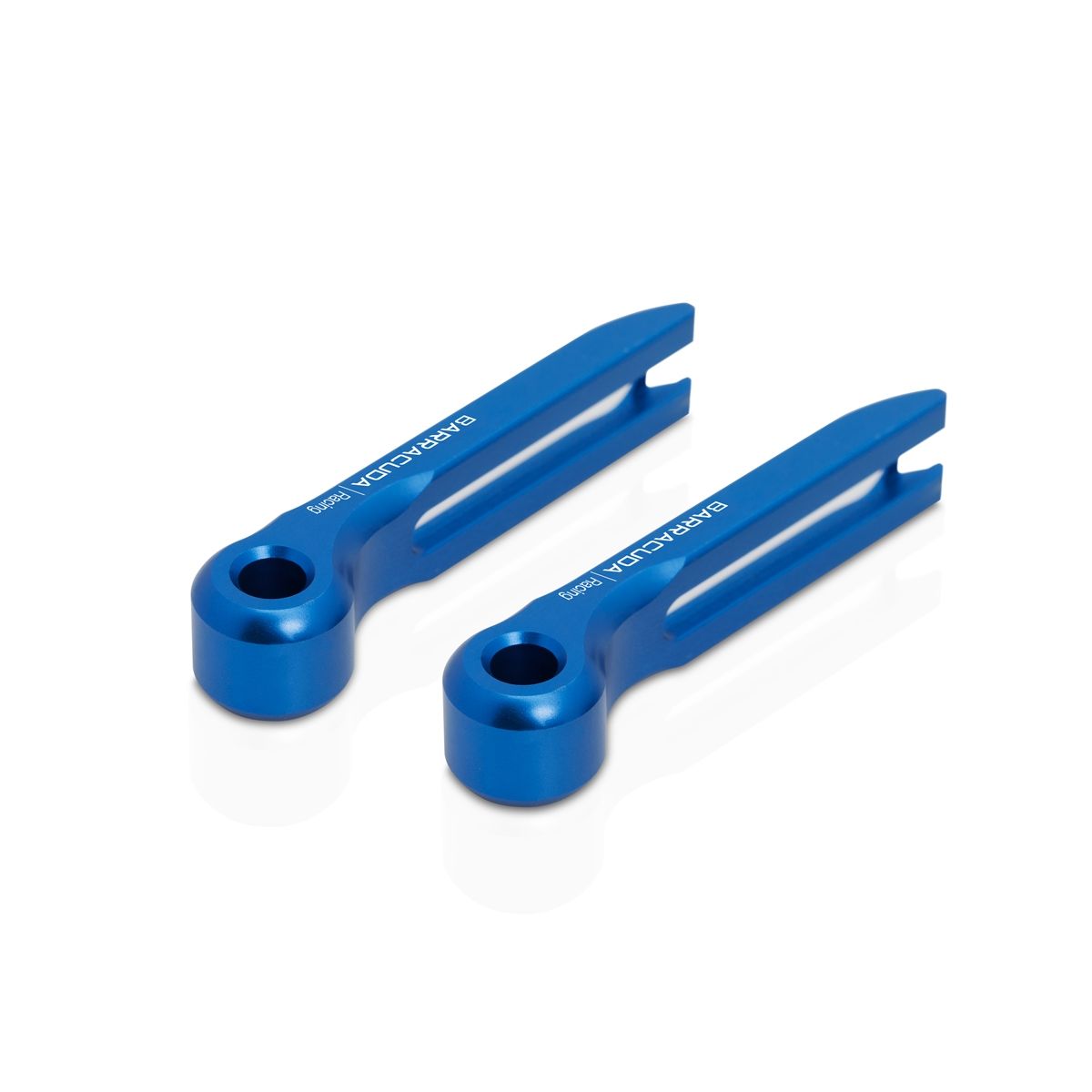 Barracuda Lever End Pieces Aluminum Blue