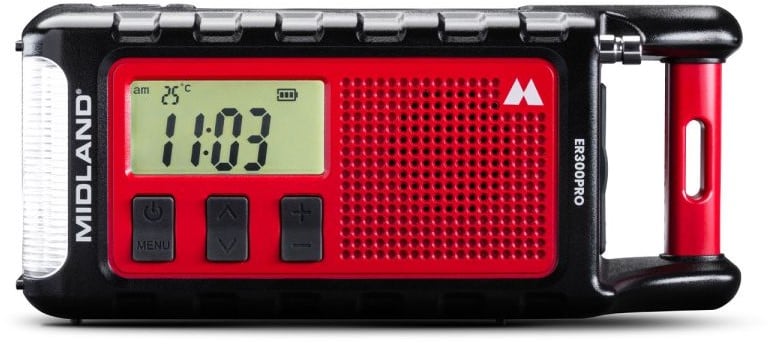 Midland ER300 PRO Emergency Dynamic Radio for emergencies