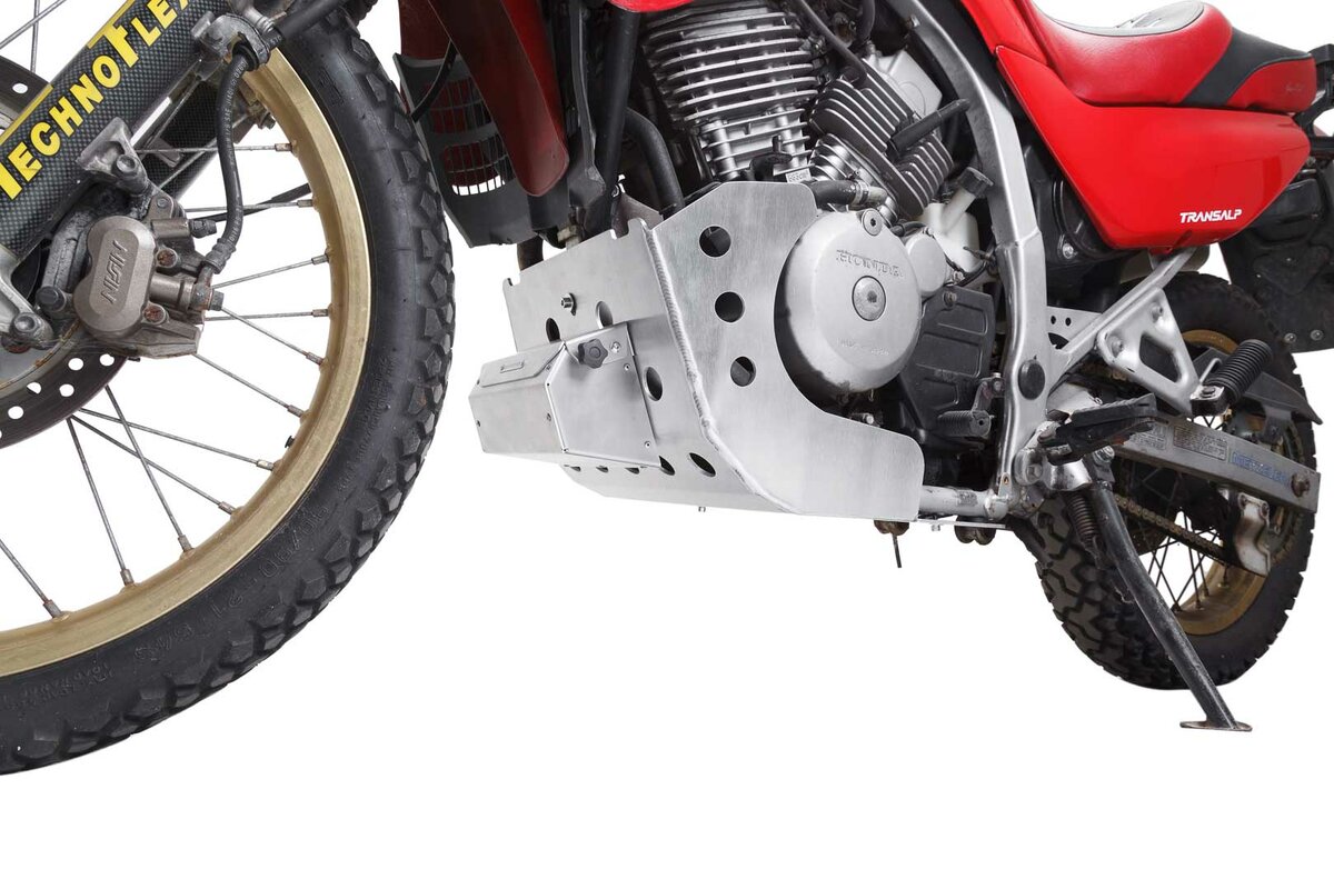 SW-Motech Crankcase Protector Silver Honda XL 600 V 1987-1999