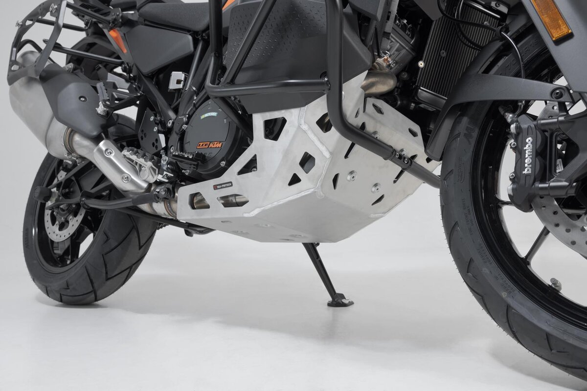 SW-Motech Crankcase Guard Silver KTM 1290 Super Adventure R/S From 2021