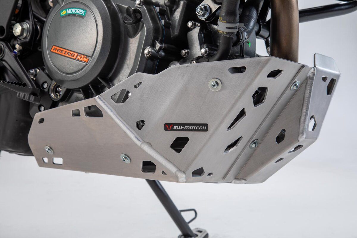 SW-Motech Crankcase Protector Silver KTM 390 Adventure From 2019