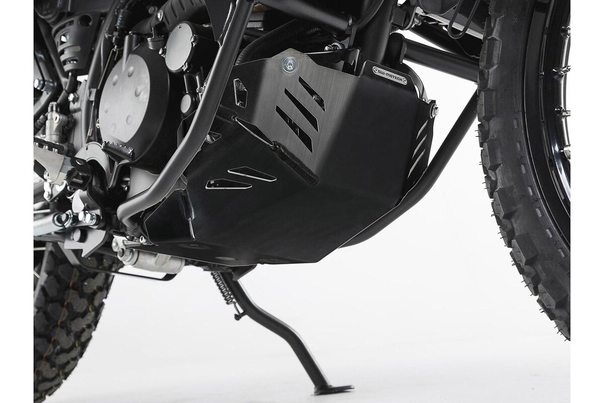 SW-Motech Crankcase Protector Black Kawasaki KLR 650 From 2008