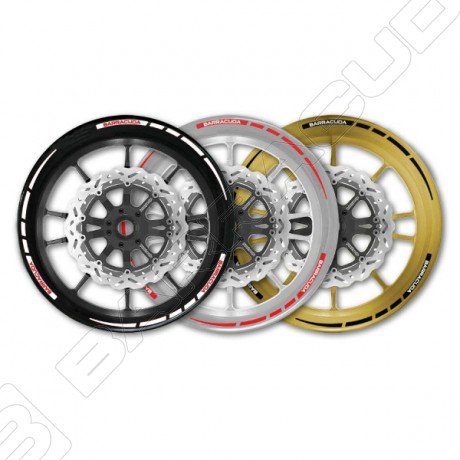Barracuda Wheel Stripes red 17”
