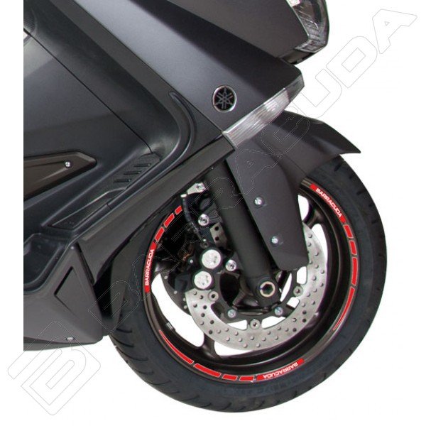 Barracuda Wheel Stripes red 15”