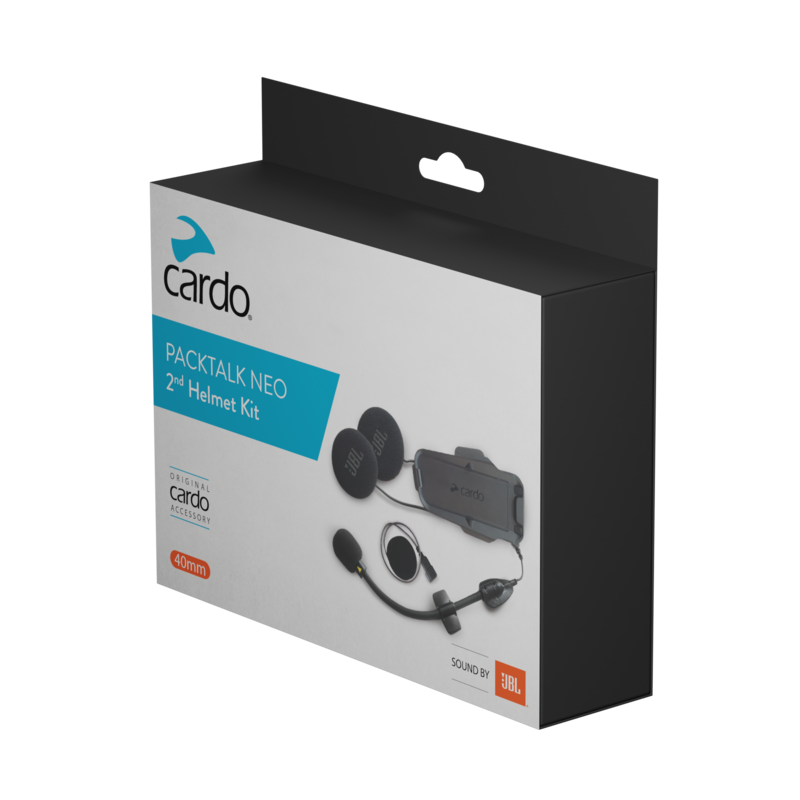 Cardo Packtalk Neo 2nd Helmet Mounting Kit - JBL