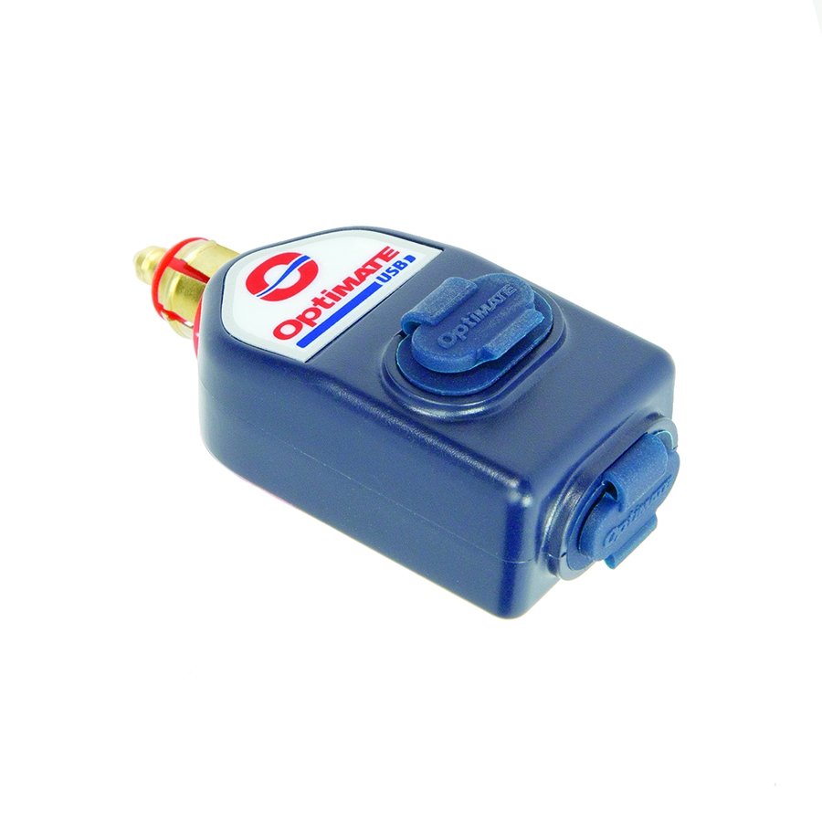 Tecmate Optimate O-115 USB Motorbike connection with battery protection