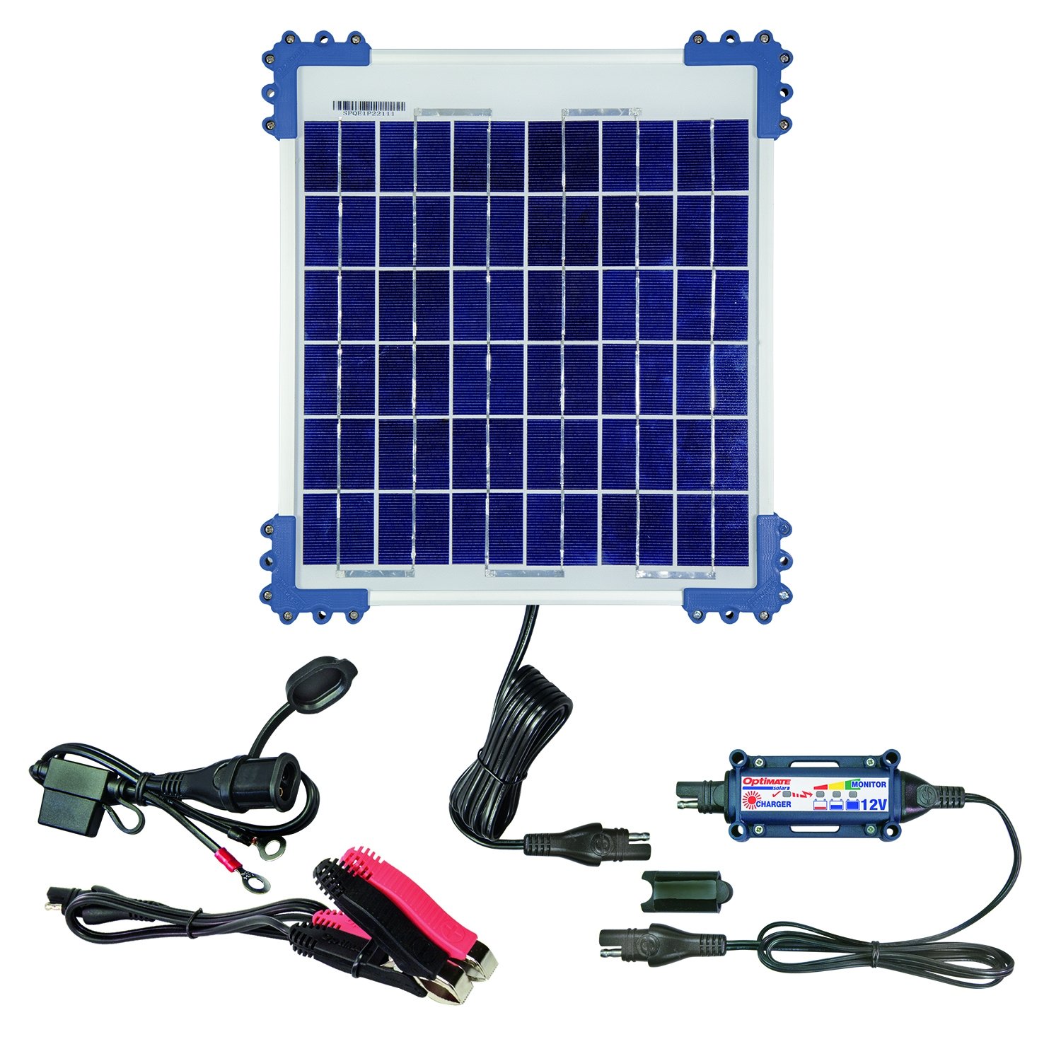 Optimate Solar Battery charger / trickle charger TM522-D1 with 10 Watt solar panel