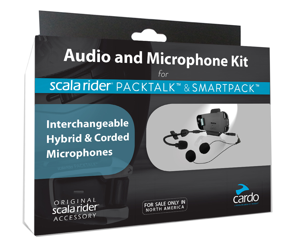 Cardo Audio Kit for Packtalk Communication Systems