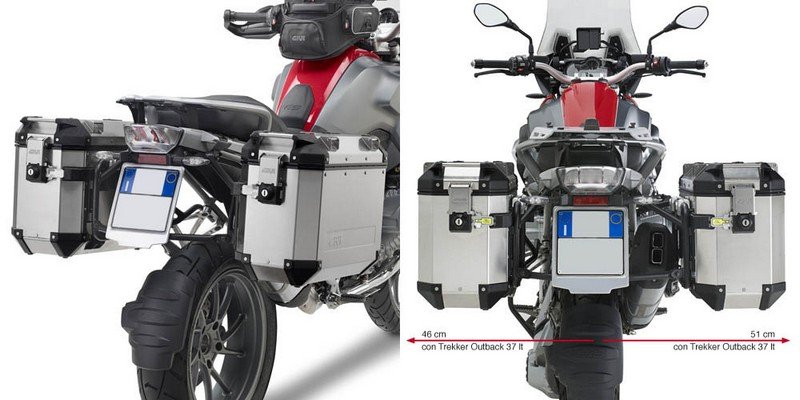 Givi PL5108CAM Side pannier rack BMW R 1200 GS / Adventure / R 1250 GS / Adventure