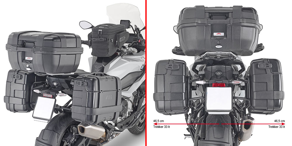Givi PLO2145MK Monokey Side Pannier Rack Yamaha Tenere 700 From 2019