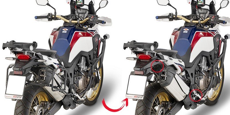 Givi PLR1144 Side Pannier Rack Honda CRF1000L Africa Twin 2016-2017